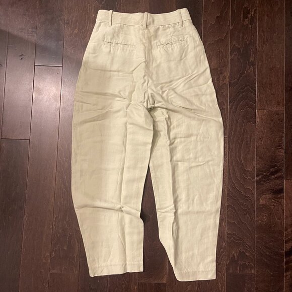 Wilfred Sage Green Linen Trousers - Picture 2 of 2